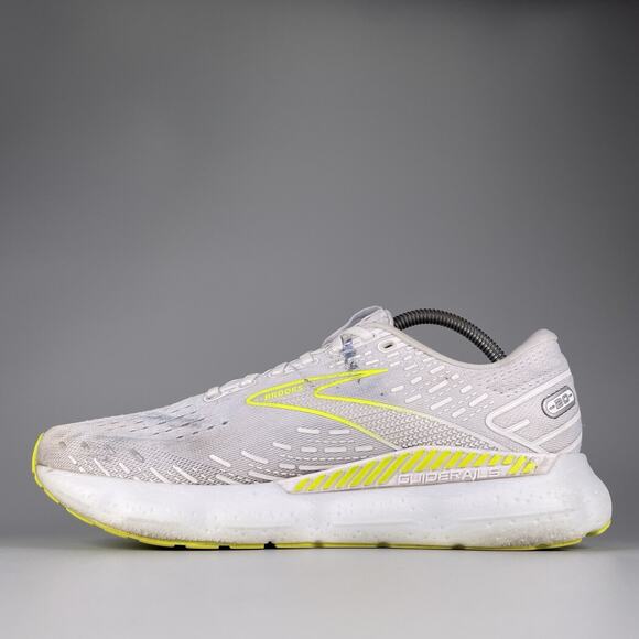 Brooks Glycerin GTS 20 Men’s 9.5 D White Green Running Shoes Athletic Sneakers main image 7